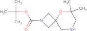 tert-Butyl 6,6-dimethyl-5-oxa-2,8-diazaspiro[3.5]nonane-2-carboxylate