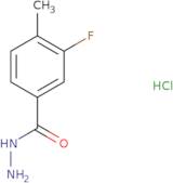 3-Fluoro-4-methylbenzohydrazide hydrochloride