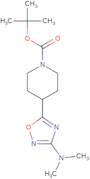 tert-Butyl 4-[3-(dimethylamino)-1,2,4-oxadiazol-5-yl]piperidine-1-carboxylate