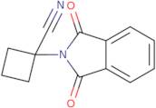 1-(1,3-Dioxo-2,3-dihydro-1H-isoindol-2-yl)cyclobutane-1-carbonitrile