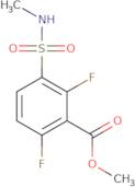 Methyl 2,6-difluoro-3-(methylsulfamoyl)benzoate