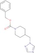 Benzyl 4-(1H-1,2,4-triazol-1-ylmethyl)piperidine-1-carboxylate