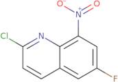2-Chloro-6-fluoro-8-nitroquinoline