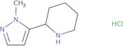 2-(1-Methyl-1H-pyrazol-5-yl)piperidine hydrochloride