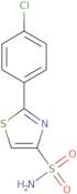 2-(4-Chlorophenyl)-1,3-thiazole-4-sulfonamide