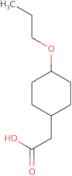 2-(4-Propoxycyclohexyl)acetic acid