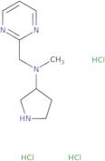 N-Methyl-N-(pyrimidin-2-ylmethyl)pyrrolidin-3-amine trihydrochloride