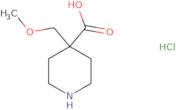 4-(Methoxymethyl)piperidine-4-carboxylic acid hydrochloride