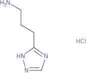 3-(1H-1,2,4-Triazol-3-yl)propan-1-amine hydrochloride