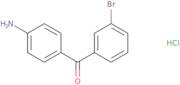 (4-Aminophenyl)-(3-bromophenyl)methanone hydrochloride