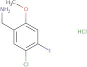 (5-Chloro-4-iodo-2-methoxyphenyl)methanamine hydrochloride