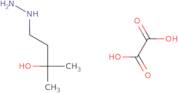 4-Hydrazinyl-2-methylbutan-2-ol, oxalic acid