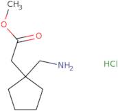 Methyl 2-[1-(aminomethyl)cyclopentyl]acetate hydrochloride