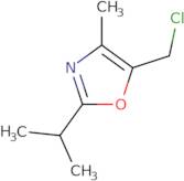 5-(Chloromethyl)-4-methyl-2-(propan-2-yl)-1,3-oxazole