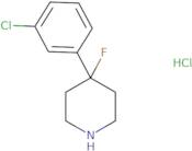 4-(3-Chlorophenyl)-4-fluoropiperidine hydrochloride
