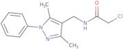 2-Chloro-N-[(3,5-dimethyl-1-phenyl-1H-pyrazol-4-yl)methyl]acetamide