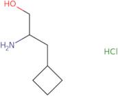 2-Amino-3-cyclobutylpropan-1-ol hydrochloride