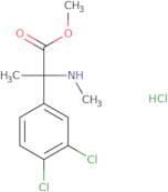 Methyl 2-(3,4-dichlorophenyl)-2-(methylamino)propanoate hydrochloride