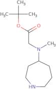 tert-Butyl 2-[(azepan-4-yl)(methyl)amino]acetate