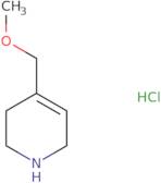 4-(Methoxymethyl)-1,2,3,6-tetrahydropyridine hydrochloride