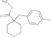 Methyl 4-[(4-fluorophenyl)methyl]oxane-4-carboxylate