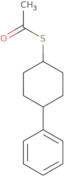 1-[(4-Phenylcyclohexyl)sulfanyl]ethan-1-one