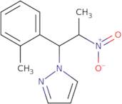 1-[1-(2-Methylphenyl)-2-nitropropyl]-1H-pyrazole