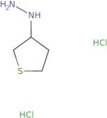 Thiolan-3-ylhydrazine dihydrochloride