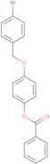 4-[(4-Bromophenyl)methoxy]phenyl benzoate