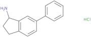 6-Phenyl-2,3-dihydro-1H-inden-1-amine hydrochloride