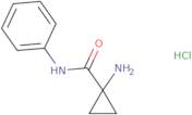 1-Amino-N-phenylcyclopropane-1-carboxamide hydrochloride