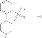 2-Piperazin-1-ylbenzenesulfonamide hydrochloride