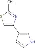 2-Methyl-4-(1H-pyrrol-3-yl)-1,3-thiazole