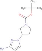 tert-Butyl 3-(3-amino-1H-pyrazol-1-yl)pyrrolidine-1-carboxylate