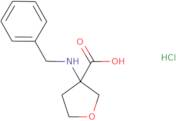 3-(Benzylamino)oxolane-3-carboxylic acid hydrochloride