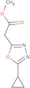 Methyl 2-(5-cyclopropyl-1,3,4-oxadiazol-2-yl)acetate