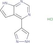 4-{7H-Pyrrolo[2,3-d]pyrimidin-4-yl}-1H-pyrazole hydrochloride