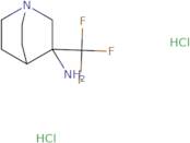 3-(Trifluoromethyl)-1-azabicyclo[2.2.2]octan-3-amine dihydrochloride