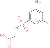 2-(3-Fluoro-5-methylbenzenesulfonamido)acetic acid