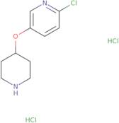2-Chloro-5-(piperidin-4-yloxy)pyridine dihydrochloride