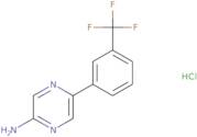 5-[3-(Trifluoromethyl)phenyl]pyrazin-2-amine hydrochloride