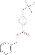 Benzyl 1-(2,2,2-trifluoroethyl)azetidine-3-carboxylate
