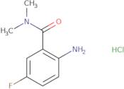 2-Amino-5-fluoro-N,N-dimethylbenzamide hydrochloride