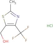 [2-Methyl-4-(trifluoromethyl)-1,3-thiazol-5-yl]methanol hydrochloride