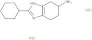 2-Cyclohexyl-4,5,6,7-tetrahydro-1H-1,3-benzodiazol-5-amine dihydrochloride