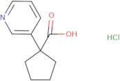 1-(Pyridin-3-yl)cyclopentane-1-carboxylic acid hydrochloride