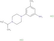 3-Methyl-5-[4-(propan-2-yl)piperazin-1-yl]aniline dihydrochloride