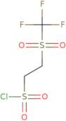 2-Trifluoromethanesulfonylethane-1-sulfonyl chloride