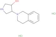 4-(1,2,3,4-Tetrahydroisoquinolin-2-yl)pyrrolidin-3-ol dihydrochloride