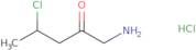 1-Amino-4-chloropentan-2-one hydrochloride